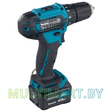 Дрель-шуруповерт Makita DF333DWME (с 2-мя АКБ, кейс) картинка 3